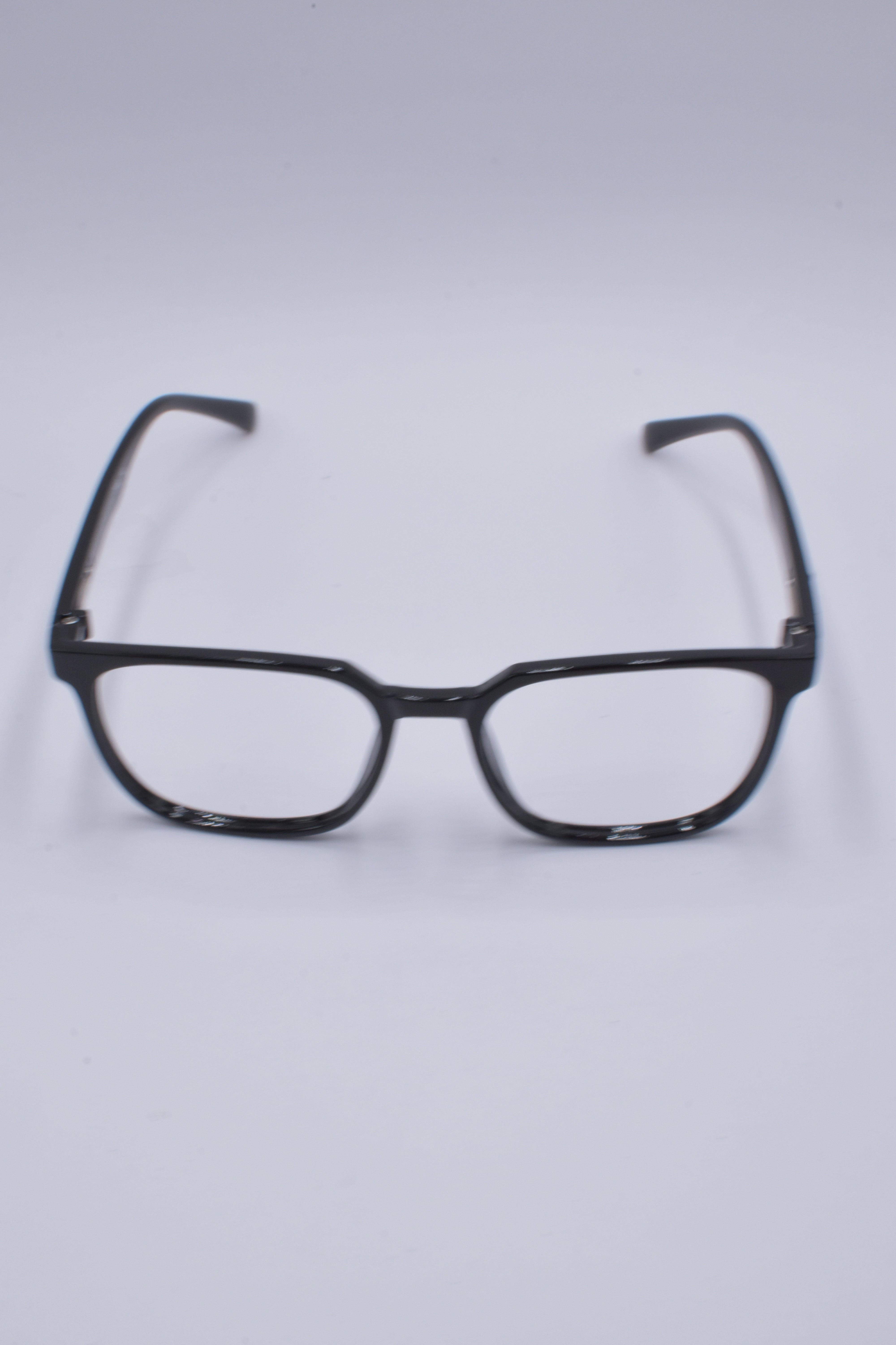 vision plus glossy black with blue touch frame